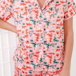 Spikes and Seams Western Pajamas